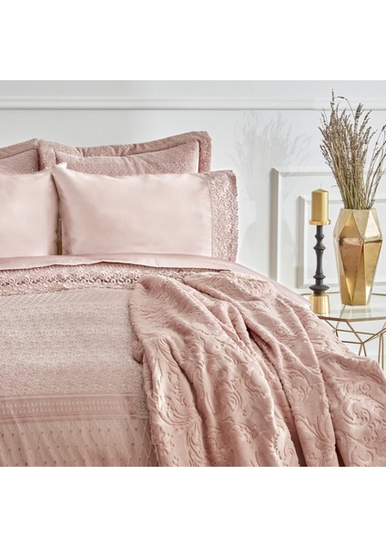 Anita Saten 8 Parça Çeyiz Seti Rose Gold modelleri