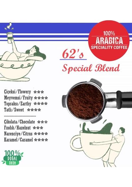 62's Özel Blend Kahve 1 kg