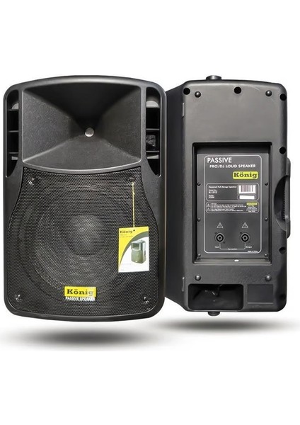 K-1510 -10 inç 450W Peak 8 Ohm Pasif Kabin Hoparlör