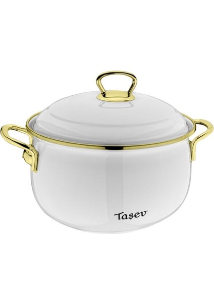 Sultan - 20 cm Tencere Beyaz