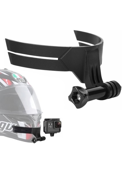 Hc-10 Motosiklet Kask Çene Yapıştırıcılı Aksiyon Kamera Tutucu