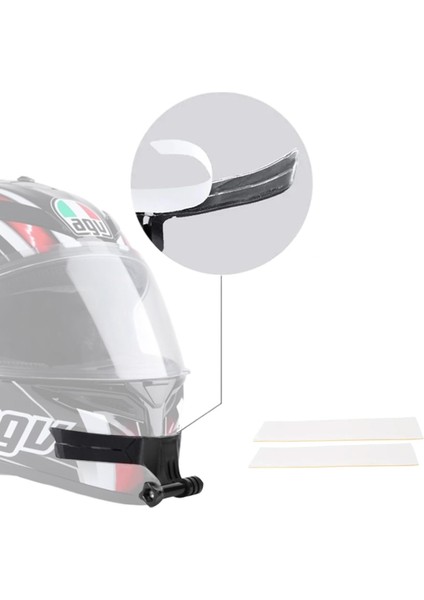 Hc-10 Motosiklet Kask Çene Yapıştırıcılı Aksiyon Kamera Tutucu fırsatları