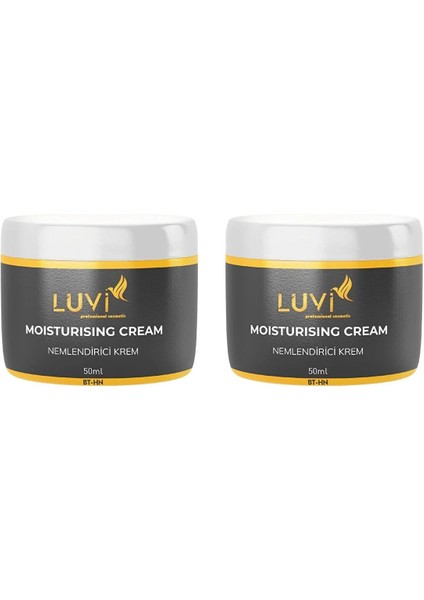 Tüm Cilt Tiplerine Uygun Yoğun Nemlendirici Bakım Kremi 2 Li Set 50 ml + 50 ml