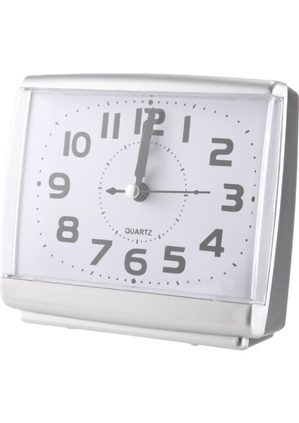 Uyandırma Saatleri Plastik Sessiz Süpürme Küçük Saat Çalar Saat-Beyaz (Yurt Dışından) fiyatları