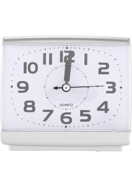 Uyandırma Saatleri Plastik Sessiz Süpürme Küçük Saat Çalar Saat-Beyaz (Yurt Dışından) modelleri