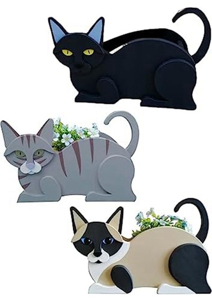 Cat-Ekici Bitki Saksısı, Iç Mekan/dış Mekan Bitkisi Için Ekiciler, Kara Kedi (Yurt Dışından) modelleri