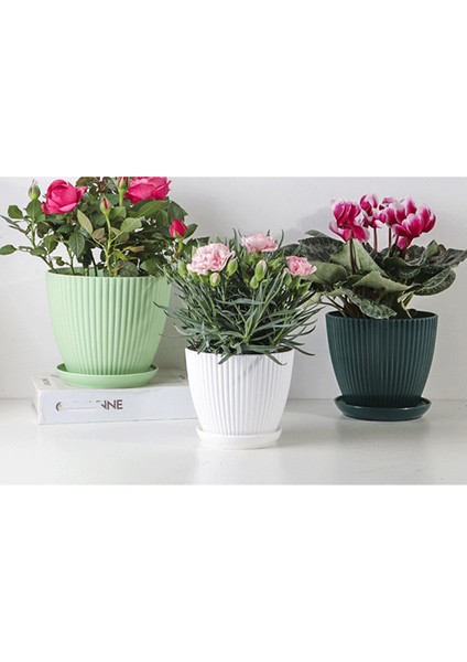 Bitkiler Için Plastik Ekici Saksılar, Kapalı A Için 5 Paket 6 Inç Saksılar (Yurt Dışından)