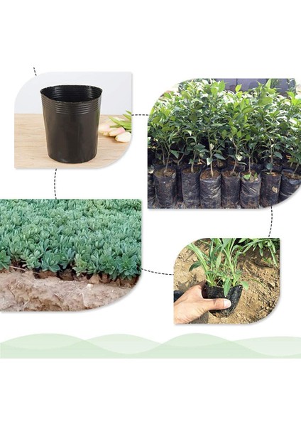 500 Adet Fide Saksısı Plastik Bitki Yayılım Kabı 8CMX8CM (Yurt Dışından) fırsatları