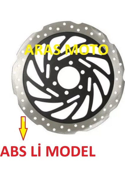 Bajaj Pulsar Ns 200 - Rs 200 Ön Fren Disk 2017-2022 Abs Li Model Euro 4 - Arasmoto