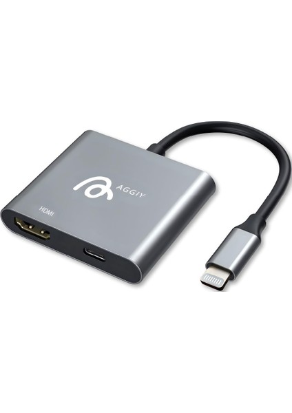 Iphone Ve Ipad İçin HDMI Kablosu Metal Gövde AG-SD31