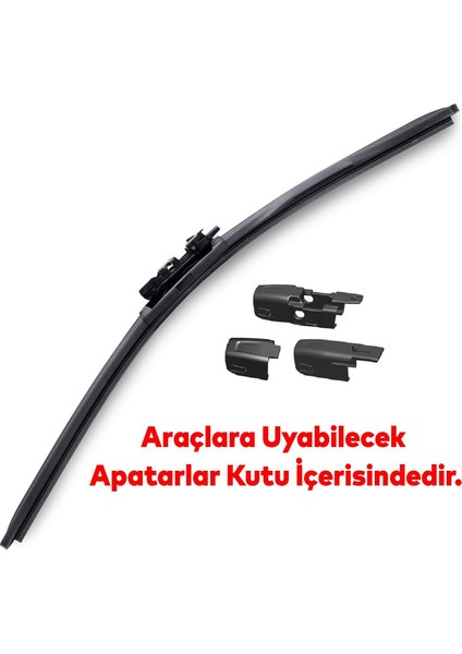 Vette Plus Multifit Araba Araç Otomobil Oto Ön Cam Arka Cam Silecek Muz Sileceği 385 mm 38.5 cm