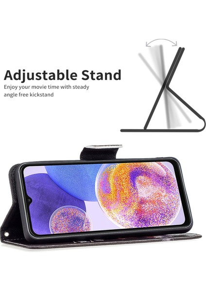 Samsung Galaxy M23/F23 Için 5g Manyetik Toka Telefon Kılıfı Ayarlanabilir Stand Folio Flip Cüzdan Koruyucu Kabuk Bear (Yurt Dışından) fiyatları