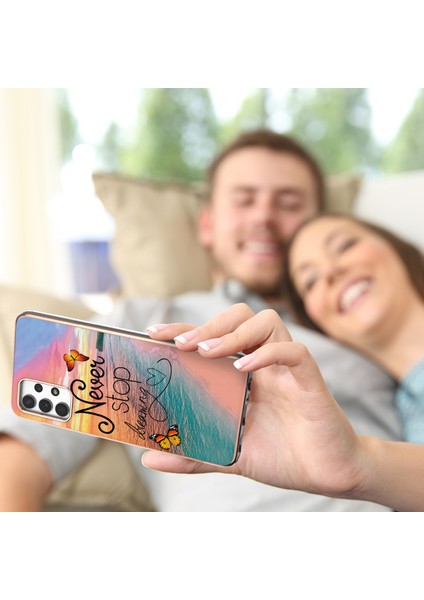 Samsung Galaxy A13 Için 4g Elektrokaplatma Mermer Telefon Kılıfı Yumuşak Tpu Şok Emici Imd Kapak Yok Durdurmunu Durdur (Yurt Dışından) fiyatları