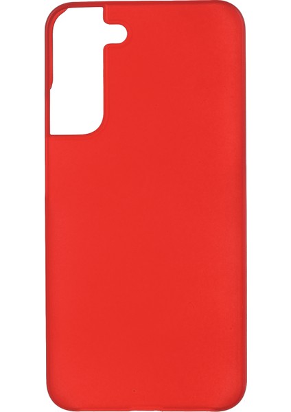 Samsung Galaxy S22 5g-Red Için Şok Emici Sert Pc Parlak Koruyucu Arka Kılıf (Yurt Dışından)