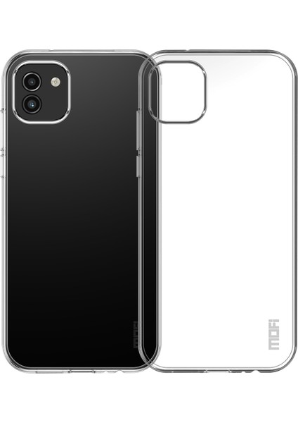 Samsung Galaxy A03 (166.5 x 75.98 x 9.14MM) Için Kristal Berraklığında Cep Telefonu Tpu Kasa Şok Geçirmez Kapak (Yurt Dışından)