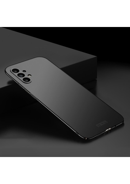 Samsung Galaxy A13 Için Kalkan 4g Sert Pc Kapağı Mat Finish Scract-Dayanıklı Telefon Kılıfı Strap-Black (Yurt Dışından)