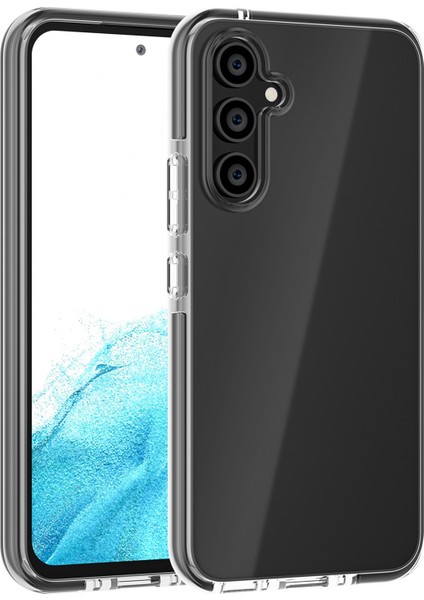 Samsung Galaxy A34 Için 5g Bi-Renkli Arka Kapak Combo Yumuşak Tpu+Tpe Çerçeve Damla Geçirmez Koruyucu Telefon Kasası-Şeffaf Siyah (Yurt Dışından) fiyatları