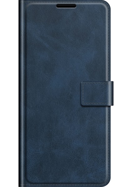 Samsung Galaxy S22+5G-MAVI Için Anti-Şok Pu Deri Cüzdan Manyetik Folio Flip Vaka Standı Tpu Iç Kabuk (Yurt Dışından)