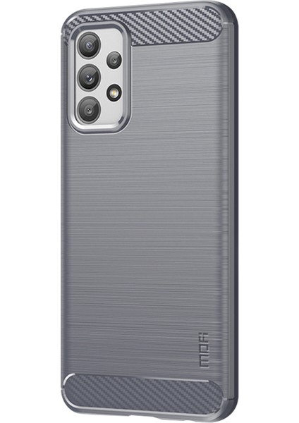 Samsung Galaxy A23 4g/5g (Global Versiyon) Fırçalanmış Yüzey Telefon Kılıfı Karbon Fiber Dokusu Yumuşak Tpu Koruyucu Kapak Grey (Yurt Dışından) fiyatları
