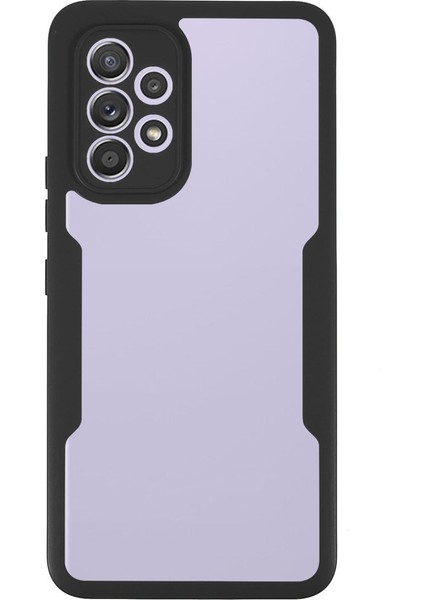 Pet Screen Koruyucu+Akrilik Arka Panel+Tpu Çerçeve Çıkarılabilir Samsung Galaxy A53 5g-Black Için (Yurt Dışından)