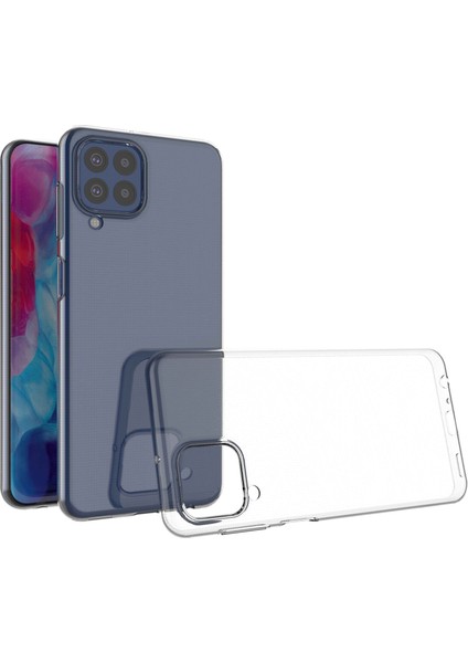Samsung Galaxy M33 5g (Global Versiyon) Şeffaf Yumuşak Tpu Kapak Kayak Düşünce Düzenli Ultra Slim Cep Telefonu Kılıfı (Yurt Dışından)