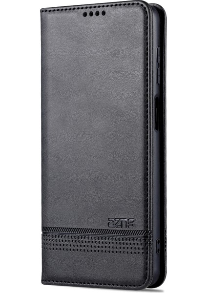 Manyetik Absorpsiyon Pu Deri Flip Kapak Stand Samsung Galaxy M52 5g-Black Için Tam Koruma Cüzdan Telefon Kılıfı (Yurt Dışından) fiyatları