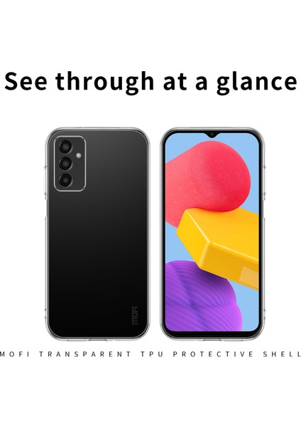 Samsung Galaxy M13 Için 4g Çizik Dirençli Esnek Tpu Telefon Kasası Yumuşak Kristal Berraklığında Cep Telefonu Kapağı (Yurt Dışından)