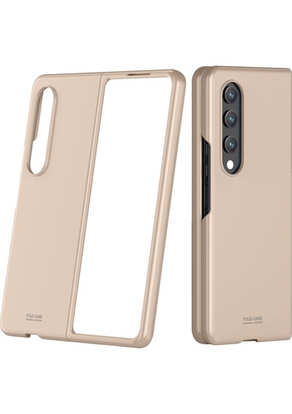 Samsung Galaxy Z For Fold4 5g Katlanır Telefon Kılıfı Cilt-Touch Mat Finish Sert Pc Arka Kapak-Sold. (Yurt Dışından)