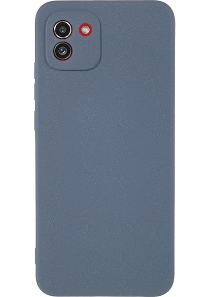 Samsung Galaxy A03 Için (164.2 x 75.9 x 9.1mm) Bırakma Geçirmez Yumuşak Tpu Telefon Kasası Çift Taraflı Mat Cep Telefonu Arka Kapak-Gri (Yurt Dışından)