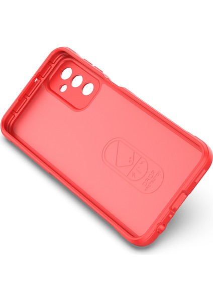 Samsung Galaxy F23 5G/M23 5g Koruyucu Koruyucu Koruyucu Koruyucu Koruyucu Anti-Fall Şok Geçirmez Arka Kabuk Esnek Tpu Telefon Kapak-Kırmızı (Yurt Dışından) fiyatları