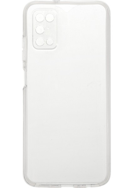 Pet Ön Kapağı+Tpu Kenar+Akrilik Arka Panel Hibrit Kasa Samsung Galaxy A03S (166.5 x 75.98 x 9.14MM) (Yurt Dışından)