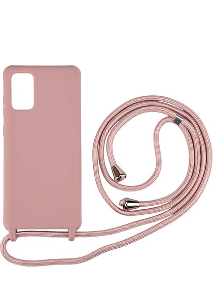 Samsung Galaxy S20 Ultra-Deep Pembe Için Çok Fonksiyonlu Kayışlı Yumuşak Tpu Kasası Telefon Kılıfı (Yurt Dışından)