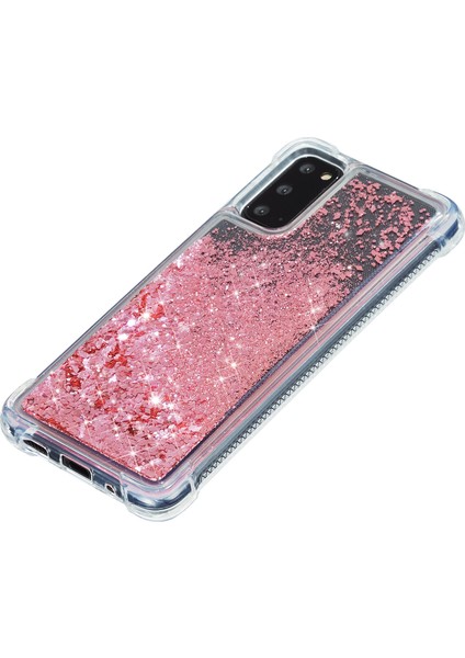 Samsung Galaxy NOTE20/NOTE20 Için Saf Renkli Glitter Tozu ve Tpu Kılıfı (Yurt Dışından)