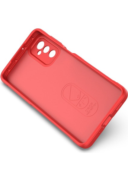 Samsung Galaxy M52 Için 5g Tpu Şok Geçirmez Anti-Slip Telefon Kılıfı Kesin Kesim Kamera Koruma Guardian-Red (Yurt Dışından) fiyatları