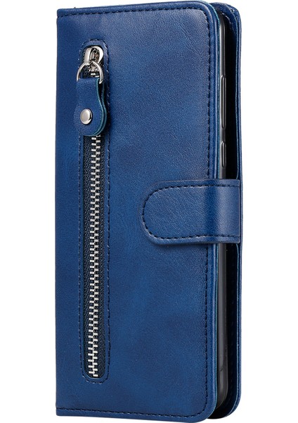 Pu Deri Telefon Kılıfı Damla Dayanıklı Folio Flip Stand Samsung Galaxy A03'LER (164.2 x 75.9 x 9.1mm) Için Samsung Galaxy A03'LER Için (Yurt Dışından)