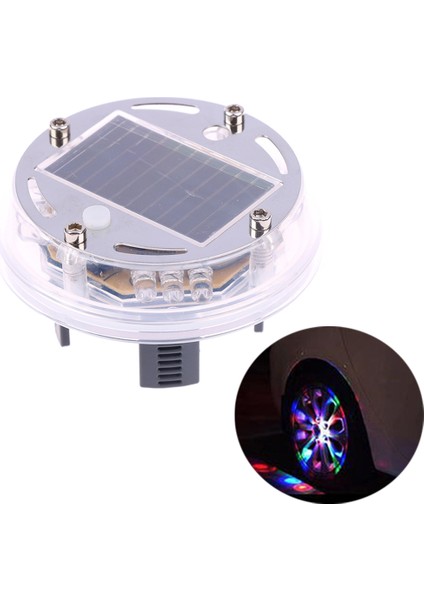 LED Işıklı Araba Tekerlek Göbek Kapağı