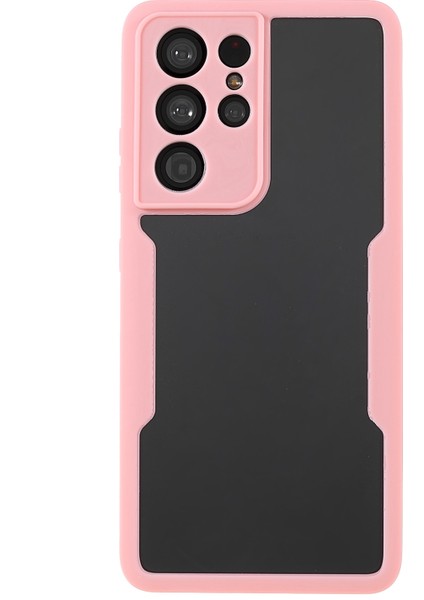 Şok Emilen Akrilik+Tpu Çıkarılabilir 2'si 1 Arada Hibrit Telefon Koruyucu Kasa+Samsung Galaxy S21 Ultra 5G/S30 Ultra 5g-Pink Için Pet Screen Koruyucusu (Yurt Dışından) fiyatları