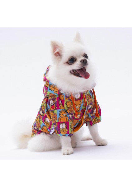 Garfield Köpek Mont Köpek Kıyafeti Köpek Yağmurluğu fiyatları