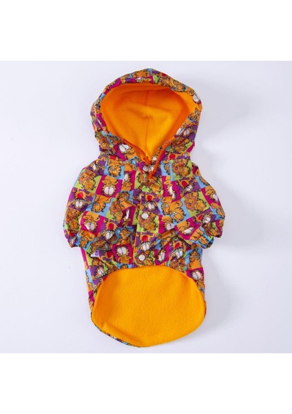 Garfield Köpek Mont Köpek Kıyafeti Köpek Yağmurluğu indirimleri