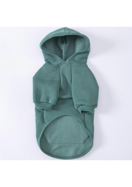 Çağla Yeşil Kanguru Cepli Kedi-Köpek Hoodie- Sweatshirt Kedi Köpek Kıyafeti fırsatları