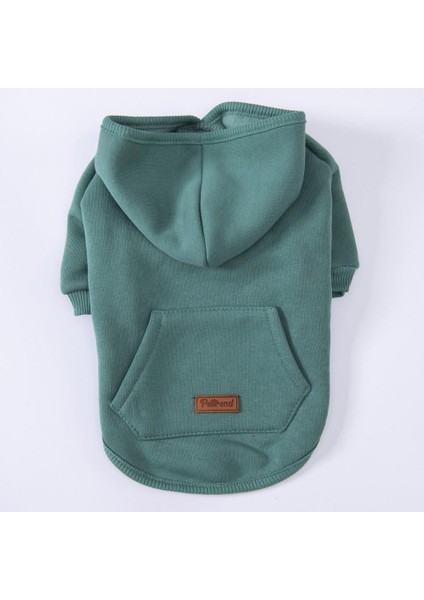 Çağla Yeşil Kanguru Cepli Kedi-Köpek Hoodie- Sweatshirt Kedi Köpek Kıyafeti indirimleri