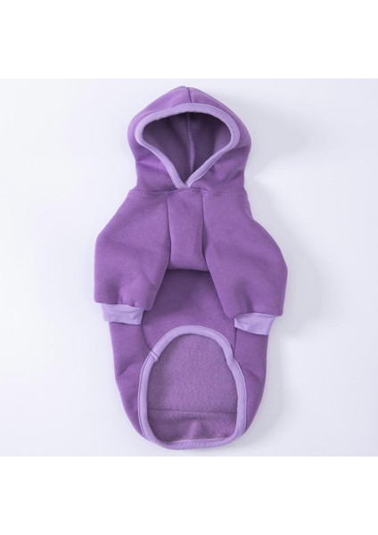 Lila Kanguru Cepli Kedi-Köpek Hoodie- Sweatshirt Kedi Köpek Kıyafeti indirimleri