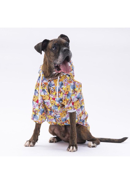 Winnie The Pooh Köpek Mont Köpek Kıyafeti Köpek Yağmurluğu(Kücük- Büyük Irklar) fırsatları