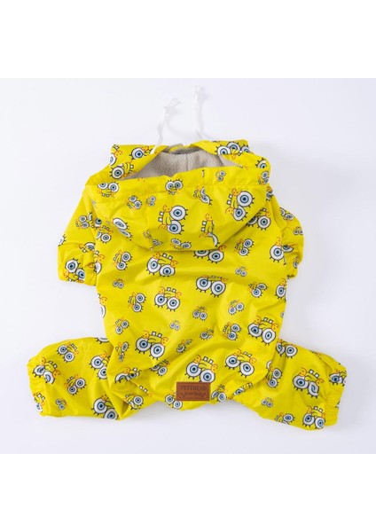 Sungerbob Tulum Yağmurluk Köpek Kıyafeti Köpek Yağmurluğu fırsatları