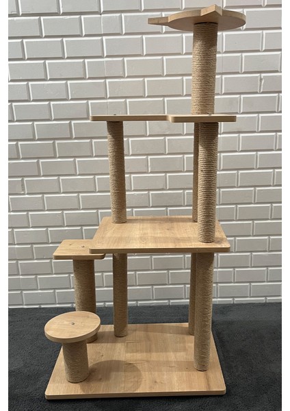 Ahşap Dev Kedi Platformu