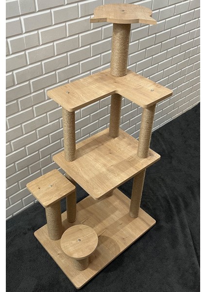 Ahşap Dev Kedi Platformu