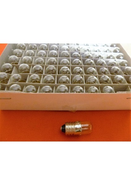 12V 120MA 9X23 E10 Ampul. 10 Ad.