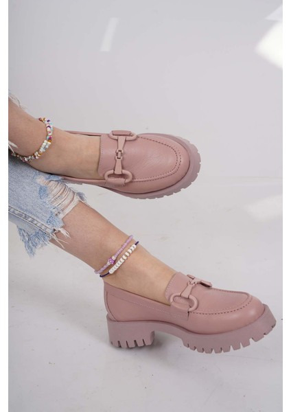 Deri Gül Kurusu Kadın Casual Ayakkabı 231108121 fiyatları