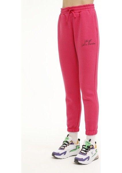 Wl Layla Jg 22GF86 3pr Pembe Kadın Eşofman Altı