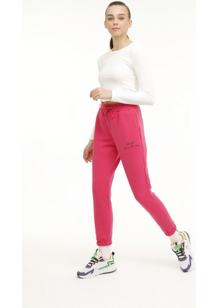 Wl Layla Jg 22GF86 3pr Pembe Kadın Eşofman Altı modelleri